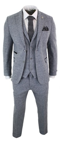Herrenanzug teilig tweed - 3,
