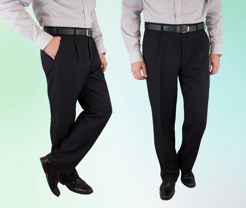 Herren hose schwarz lang - herren,